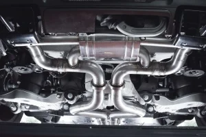 Land Rover Defender Performance Exhaust - Sport w/ Sound Architect - Quicksilver - OCTA 110 P635